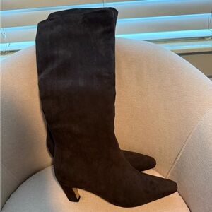 Abercrombie & Fitch Dark Brown Heeled Boots